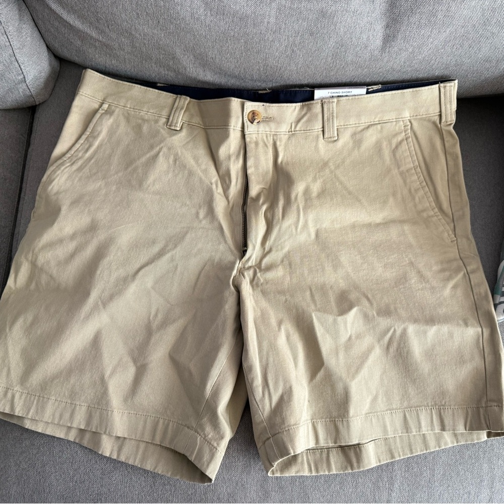 Club Room Chino Shorts - 38w,  7” inseam